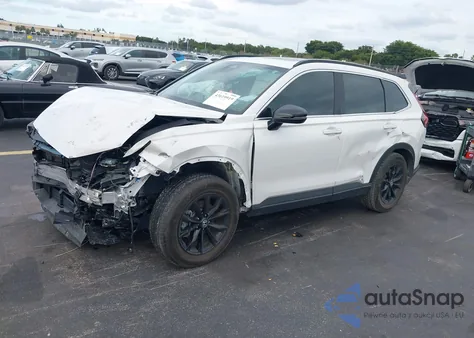 2025 Honda Cr-V Hybrid Sport-L из США, поврежденный, VIN 5J6RS5H82SL001316